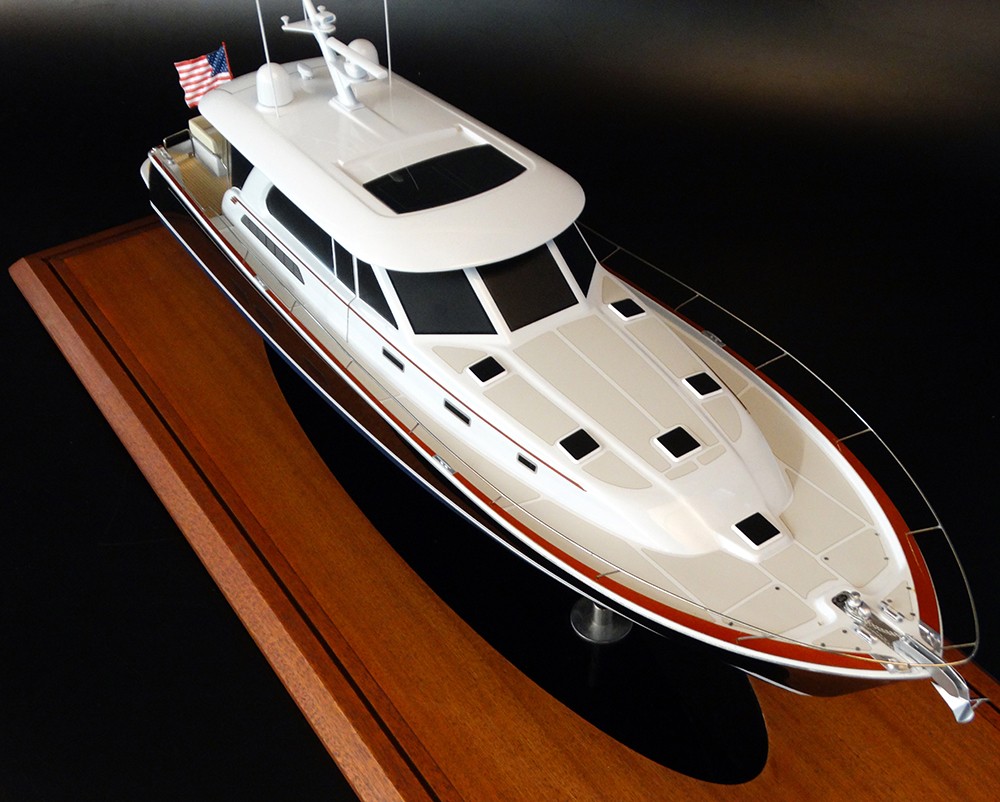 Custom Models - Sabre Yachts - Sabre Dirigo 66 - Abordage