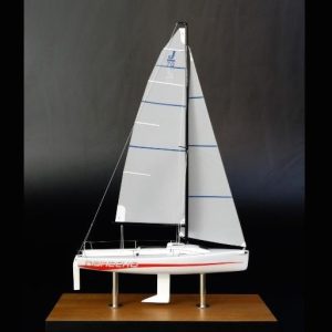 Custom Desk Models - JBoats - J70 desk model - Abordage
