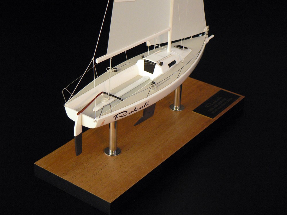 Custom Desk Models - JBoats - J80 desk model - Abordage