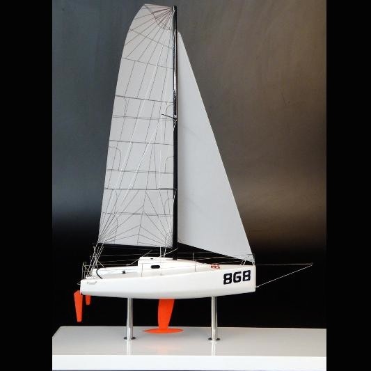 Custom Desk Models - Pogo Structures - Pogo 3 desk model - Abordage