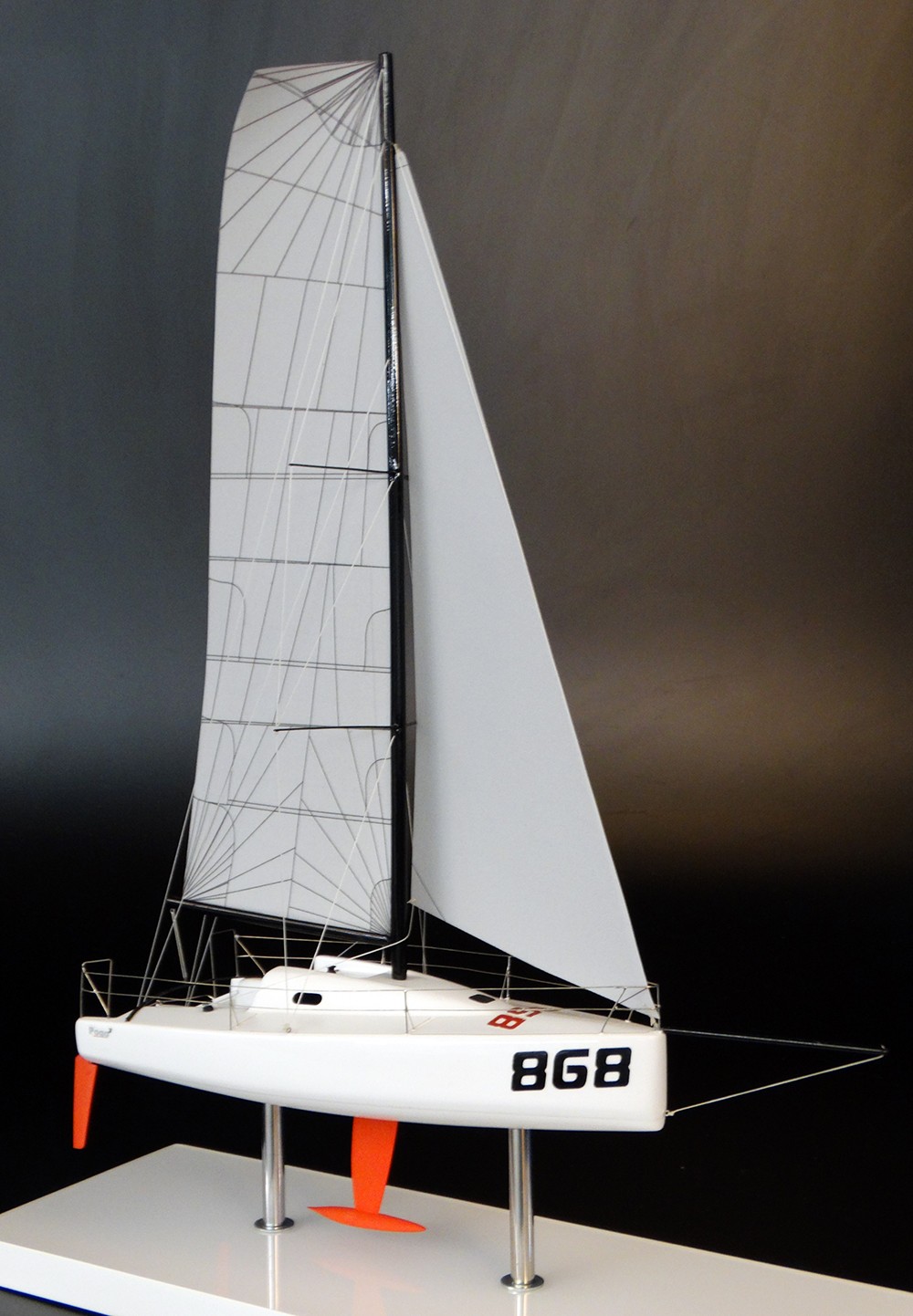 Custom Desk Models - Pogo Structures - Pogo 3 desk model - Abordage