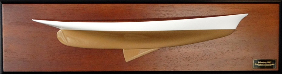 Half Hulls - - Volunteer 1887 - Abordage