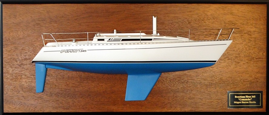 Custom Half Models - Beneteau - Beneteau First 345 Half Model - Abordage