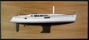 Custom Half Models - Jeanneau - Jeanneau 44i Half Model with deck details - Abordage