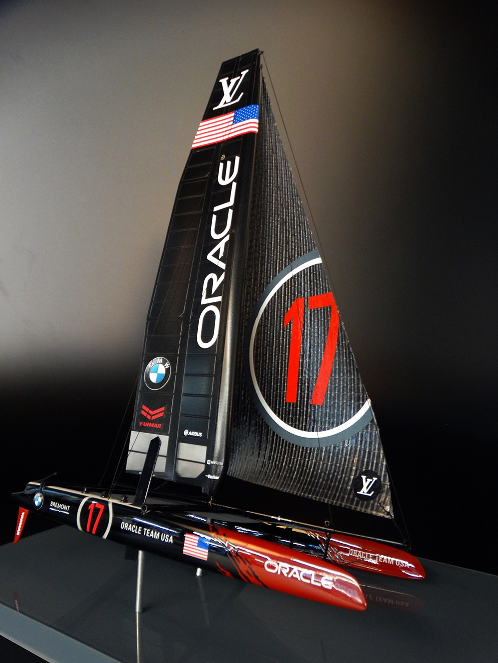 Barcos Copa América - - ORACLE TEAM USA 17 - AC 45 - 2015 - Abordaje