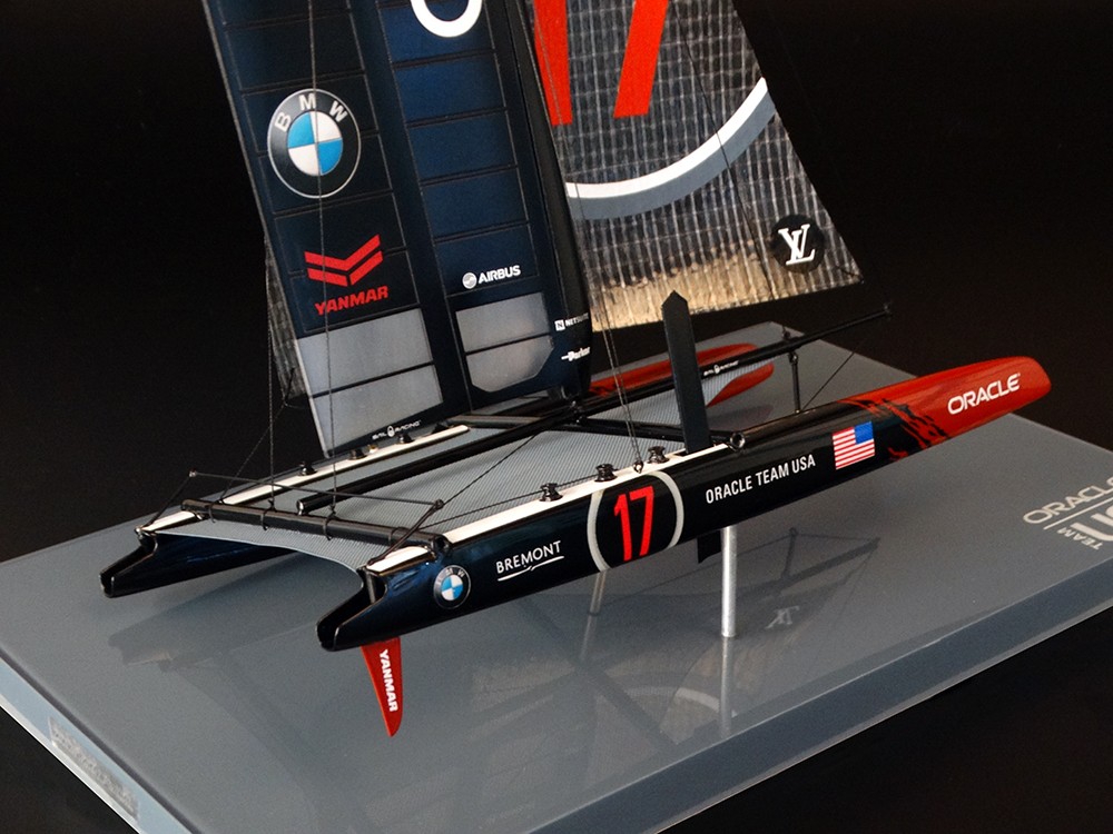 Barcos Copa América - - ORACLE TEAM USA 17 - AC 45 - 2015 - Abordaje