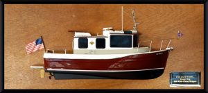 Custom Half Models - Ranger Tugs - Ranger Tugs R-25 half model - Abordage