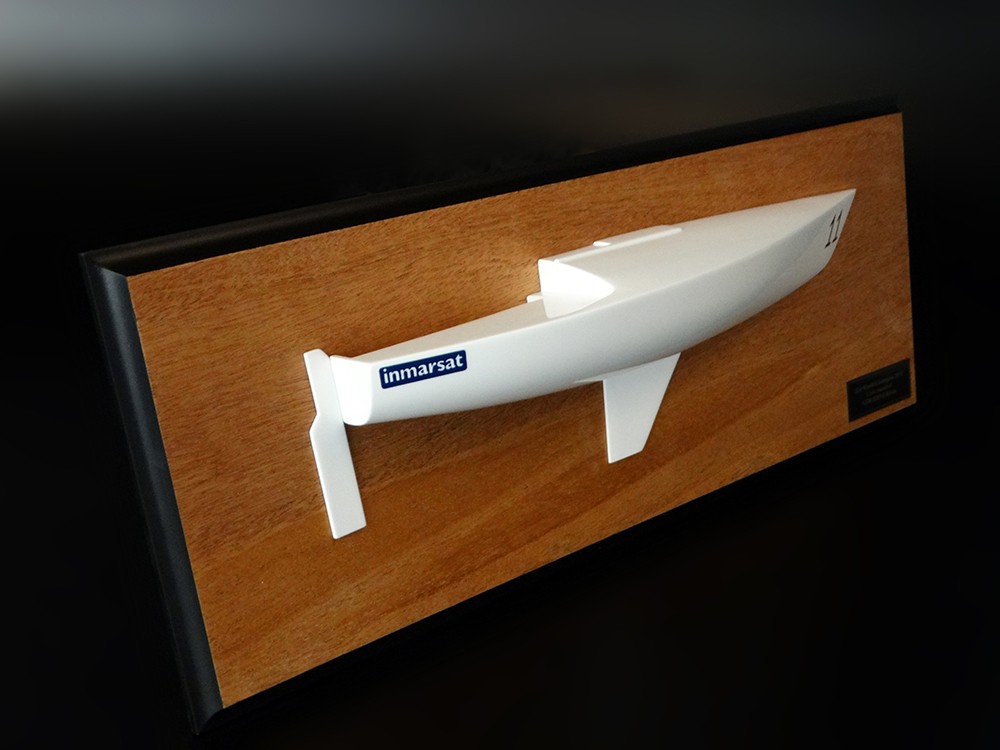 Custom Half Models - JBoats - J 24 flush deck half hull - Abordage