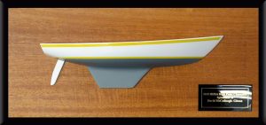 Custom Half Models - Cal Yachts - Cal 34 flush deck half hull - Abordage