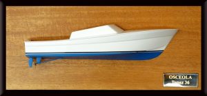 Custom Half Models - - Topaz 36 half hull - Abordage
