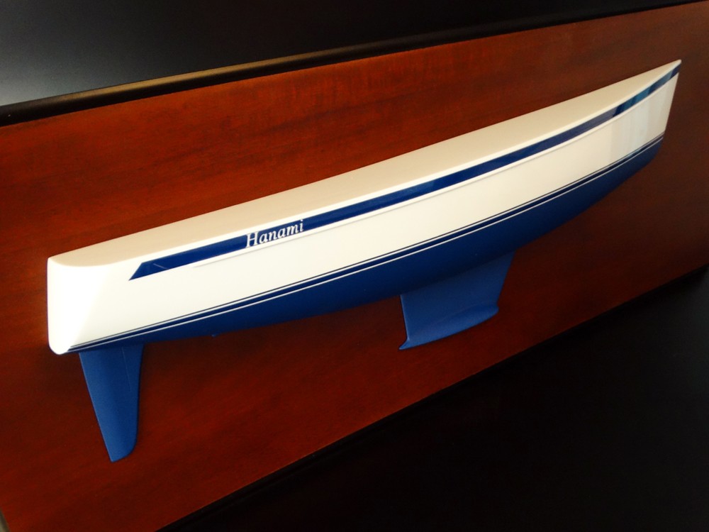 Custom Half Models - Hallberg-Rassy - Hallberg Rassy 40 flush deck half hull - Abordage