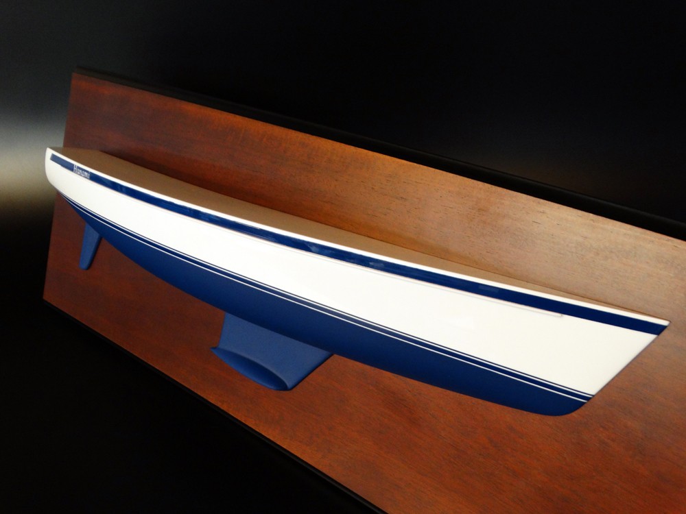 Custom Half Models - Hallberg-Rassy - Hallberg Rassy 40 flush deck half hull - Abordage