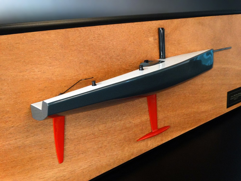 Custom Half Models - Farr - Farr 280 one design flush deck half hull - Abordage