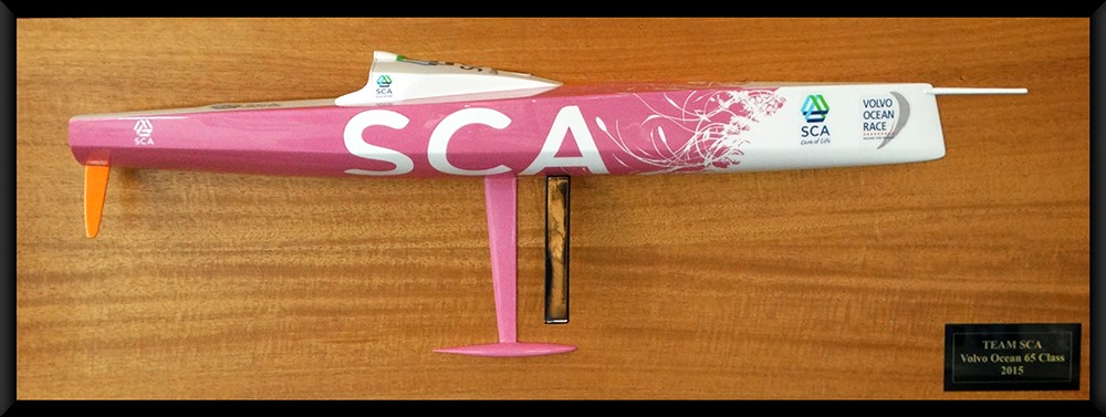 Custom Half Models - - Volvo Ocean Race VOR 65 Team SCA half model - Abordage