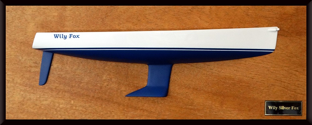 Custom Half Models - JBoats - J 122 flush deck half hull - Abordage