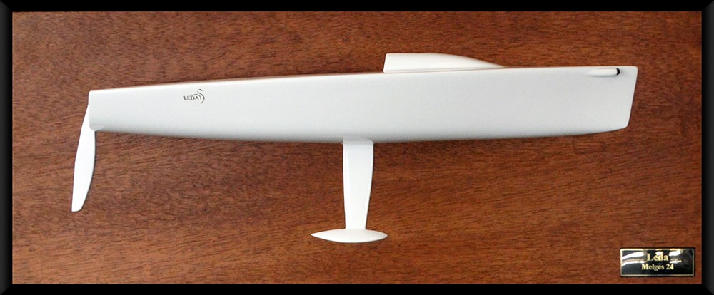 Custom Half Models - Melges - Melges 24 flush deck half hull - Abordage