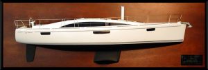 Custom Half Models - Bavaria Yachts - Bavaria Vision 46 half model with deck details - Abordage