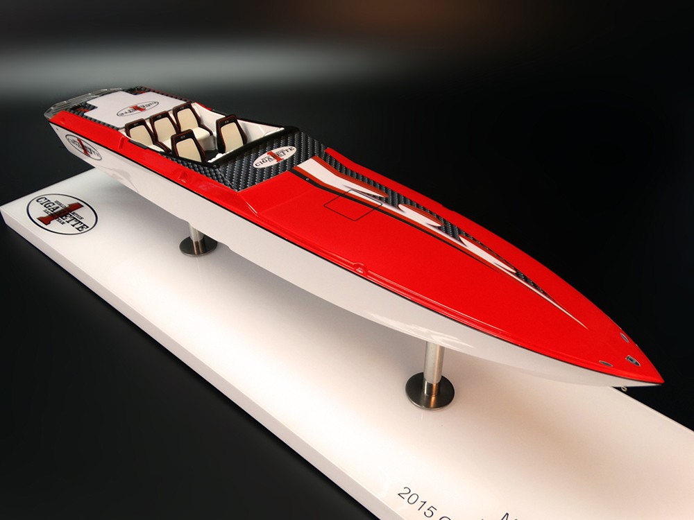 Custom Models - - Cigarette Top Gun 38 custom model - Abordage