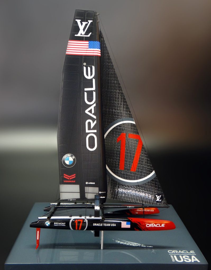 America's Cup Boats - - ORACLE TEAM USA 17 - AC 45 - 2015 - Abordage