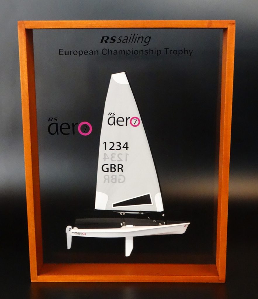 Custom Half Models - RS Sailing - RS Sailing aero7 framed half model - Abordage