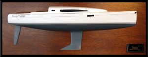Custom Half Models - JBoats - J 112 E Custom half hull flush deck with cabin - Abordage