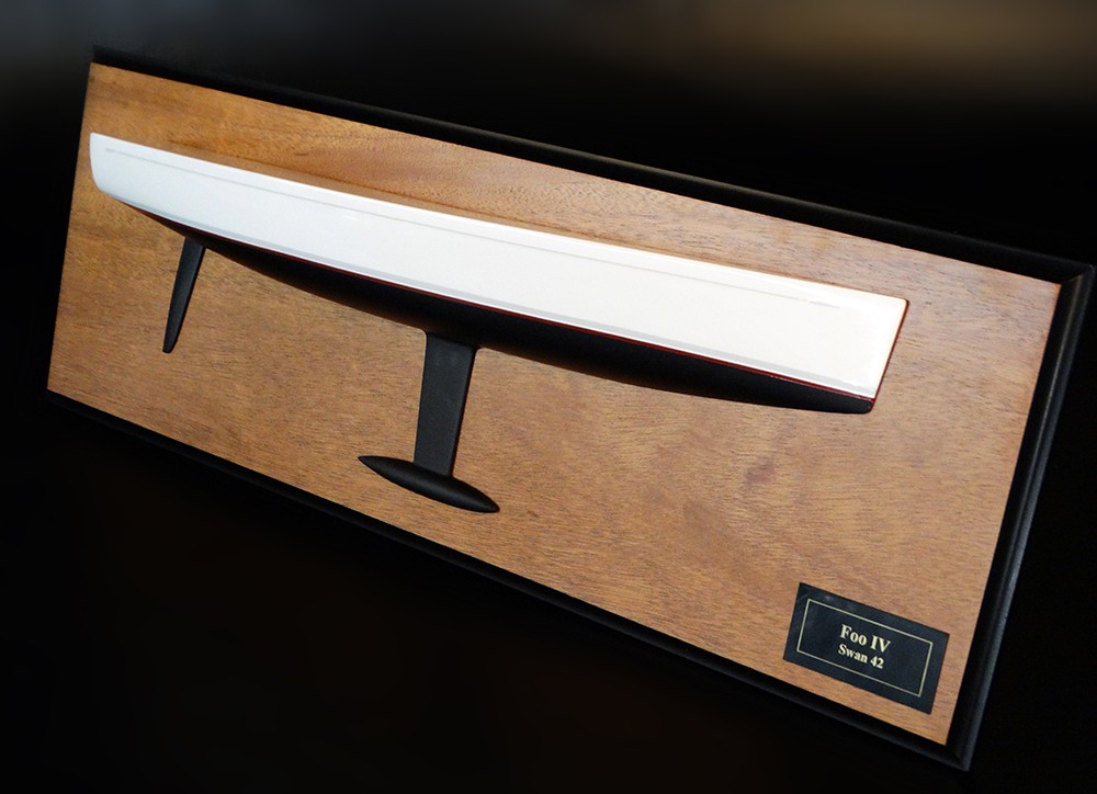 Custom Half Models - Nautor Swan - Nautor Swan 42 flush deck half hull - Abordage