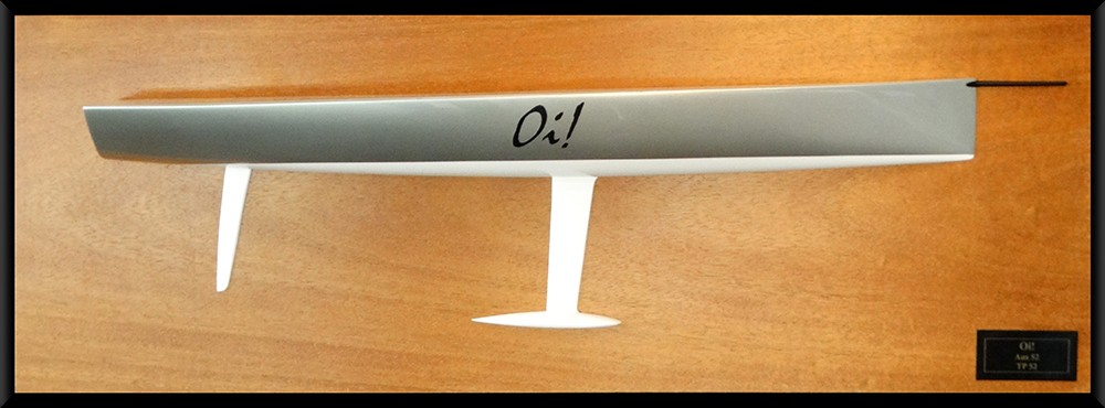 Custom Half Models - TP 52 - TP 52 flushdeck half hull - Abordage