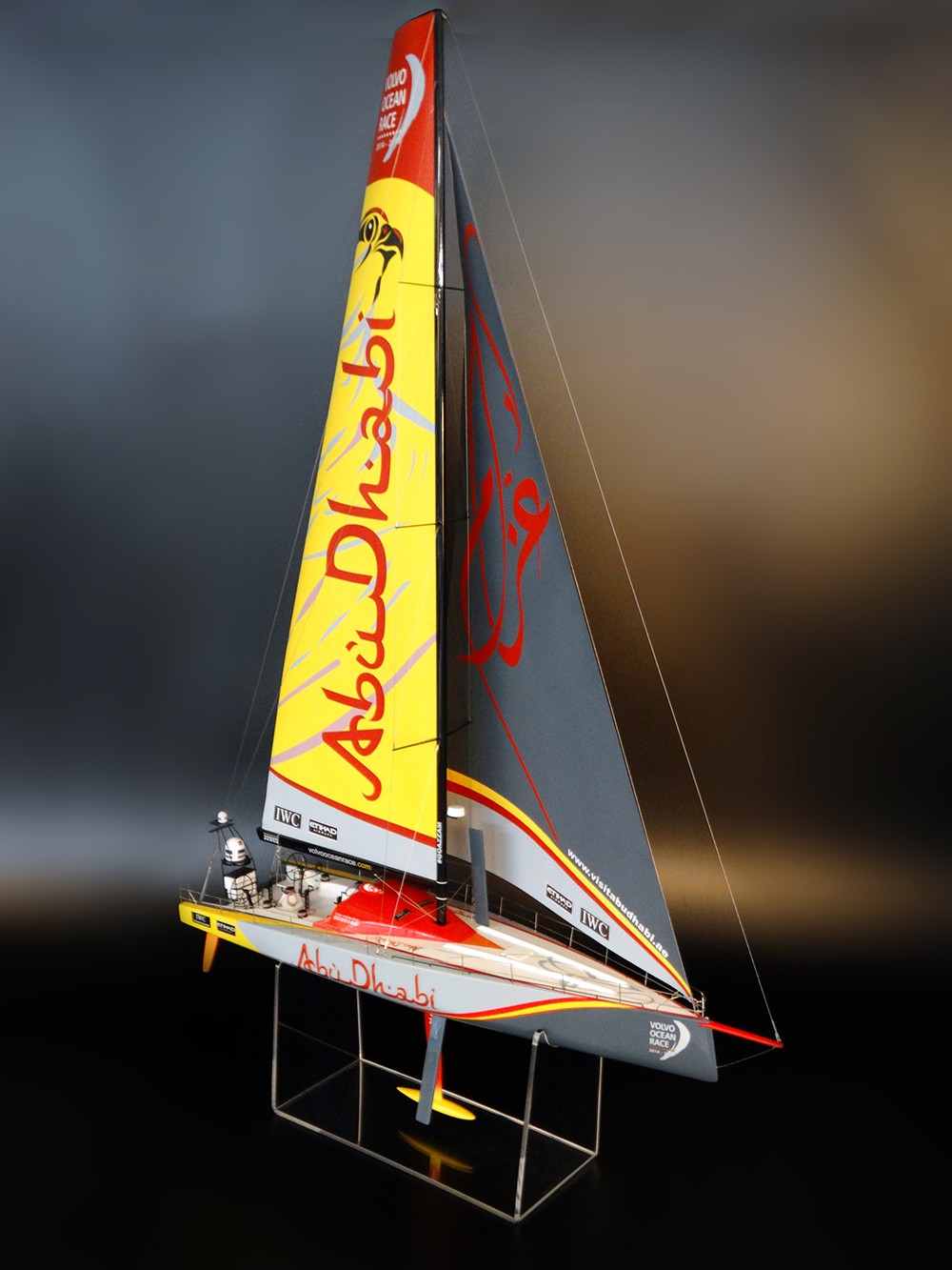 Custom Models - - Volvo Ocean Race VOR 65 AZZAM custom model - Abordage