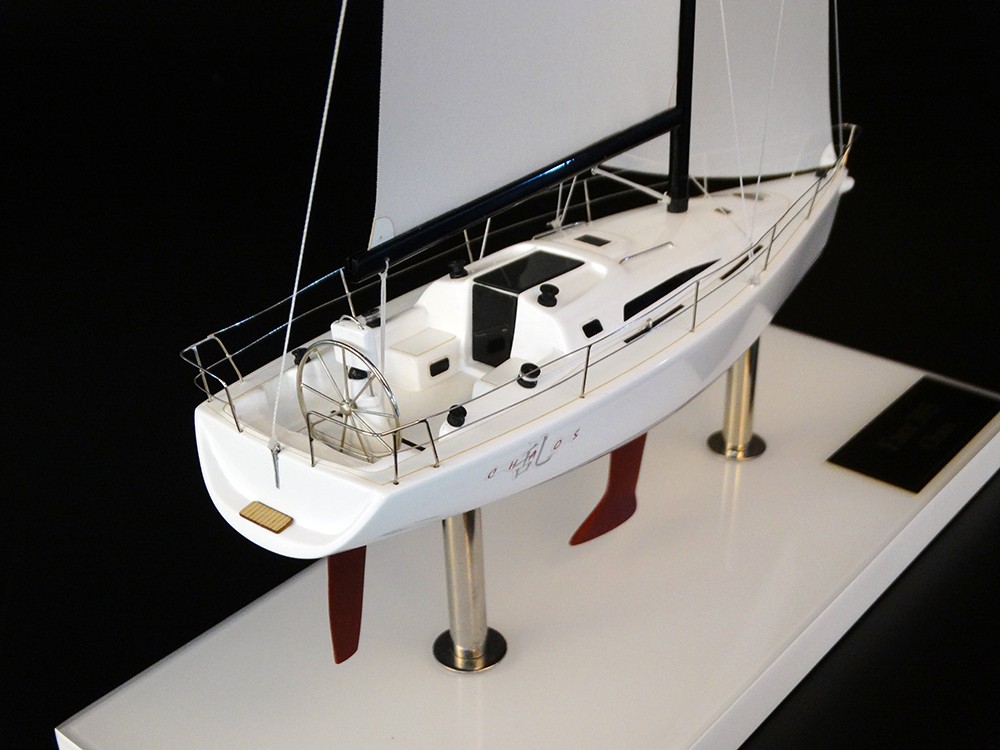 Custom Desk Models - Farr - Farr 395 - Chaos desk model - Abordage