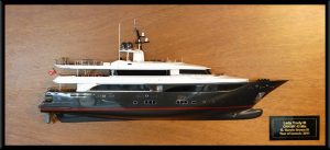 Custom Half Models - CRN - CRN 43 half hull with deck details - Abordage