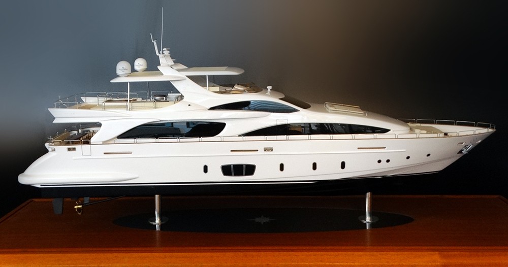 Custom Models - Azimut - Azimut 105 custom model - Abordage