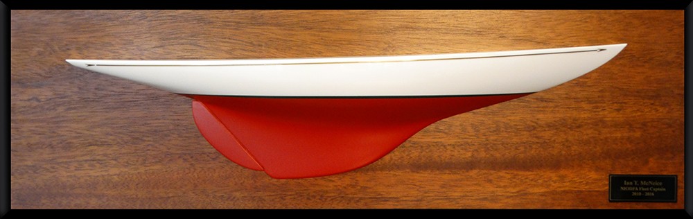 Custom Half Models - International One Design - IOD - IOD - International One Design 33 flushdeck half hull - Abordage