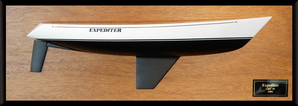 Custom Half Models - C&C Yachts - C&C 41 flushdeck half hull - Abordage