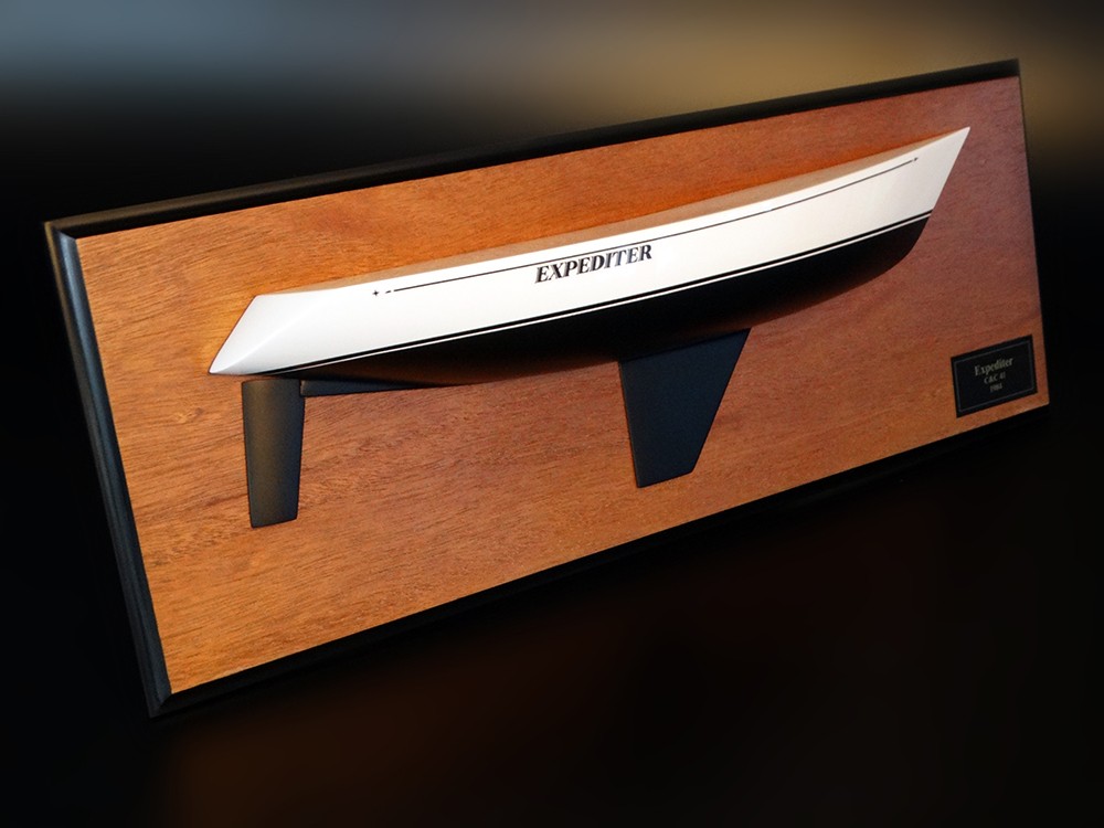 Custom Half Models - C&C Yachts - C&C 41 flushdeck half hull - Abordage