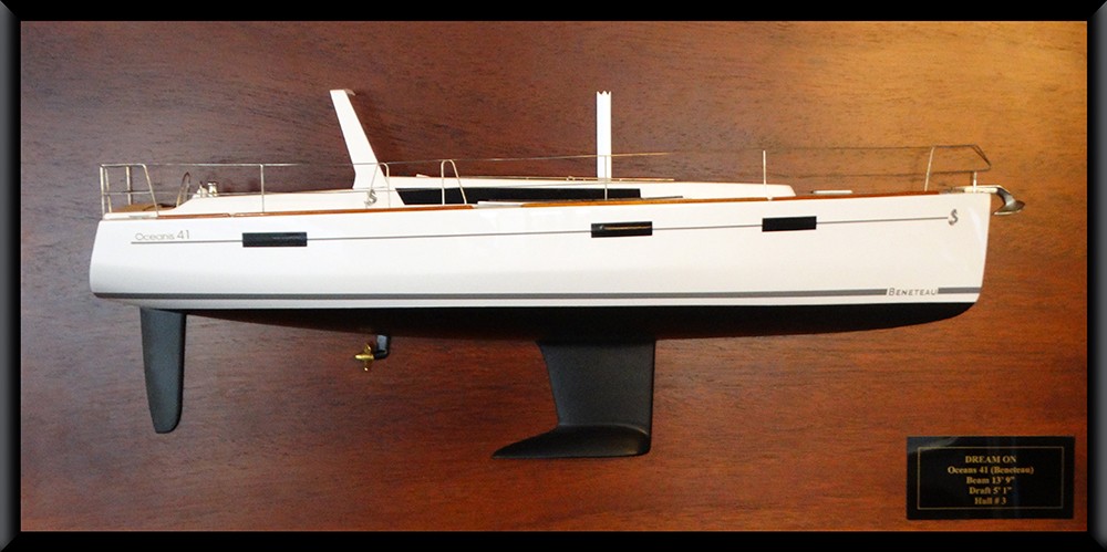 Custom Half Models - Beneteau - Beneteau Oceanis 41 half model - Abordage