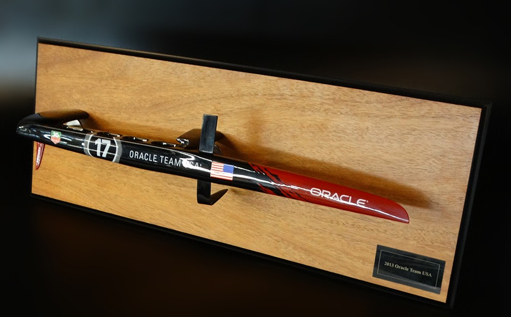 Custom Half Models - - ORACLE TEAM USA 17 AC 72 catamaran 2013 half hull - Abordage