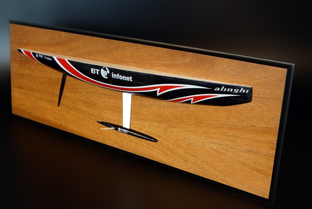 Custom Half Models - - ALINGHI 2007 half hull - Abordage