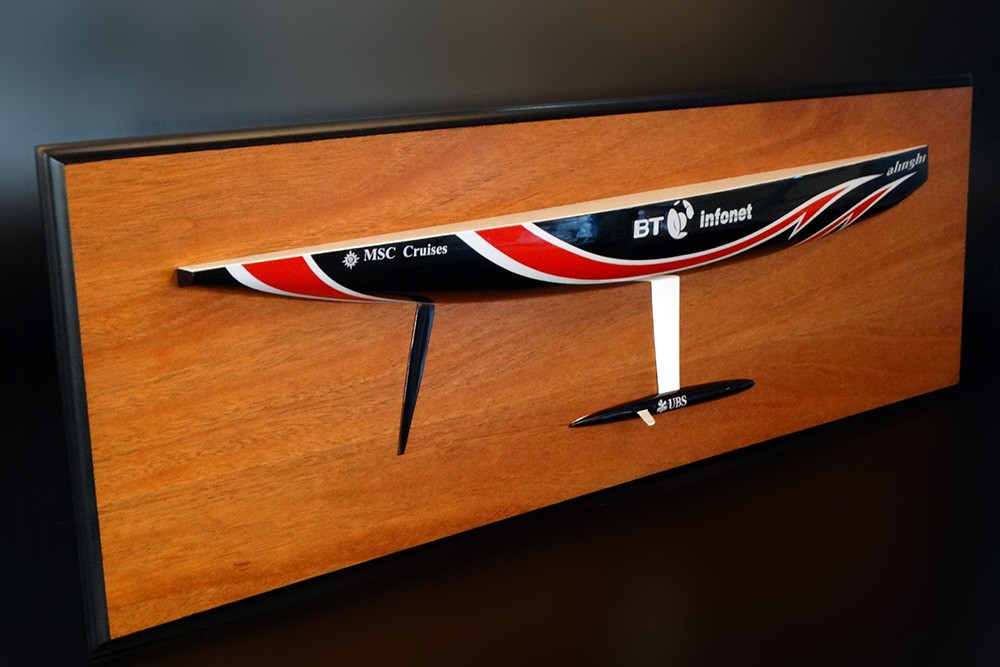 Custom Half Models - - ALINGHI 2007 half hull - Abordage