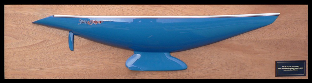 Half Hulls & Half Models - Derecktor - Stars & Stripes 87 - Abordage