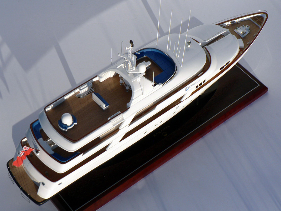 Custom Models - CRN - CRN Yacht "Kanaloa" - Abordage