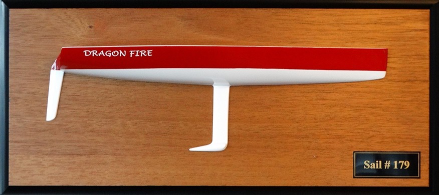 Custom Half Models - Viper 640 One Design Sport Boat - Viper 640 flush deck half hull - Abordage