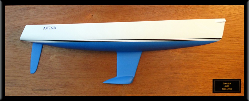 Custom Half Models - JBoats - J109 flush deck half hull - Abordage