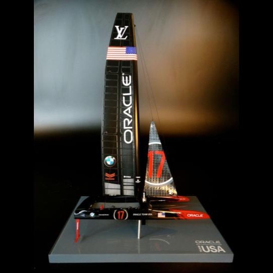America's Cup Boats - - ORACLE TEAM USA 17 - Catamaran AC 50 - 2017 - Abordage