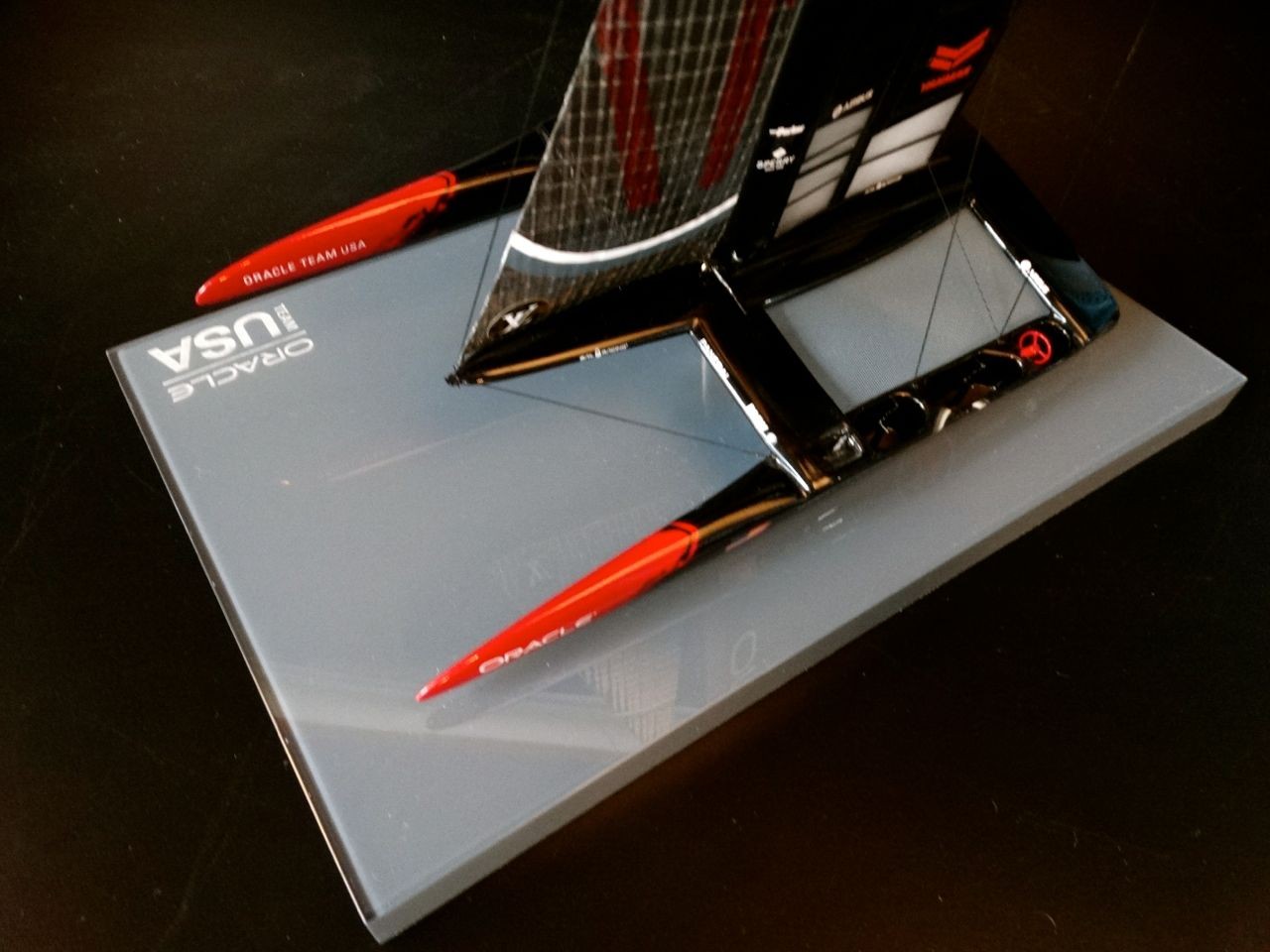 America's Cup Boats - - ORACLE TEAM USA 17 - Catamaran AC 50 - 2017 - Abordage