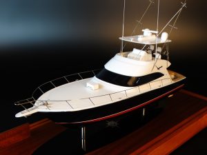 Custom Models - Viking Yachts - Viking 55 scale model - Abordage