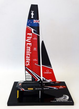 America's Cup Boats - - Emirates Team New Zealand - Catamaran AC 50 - 2017 - desk model - Abordage