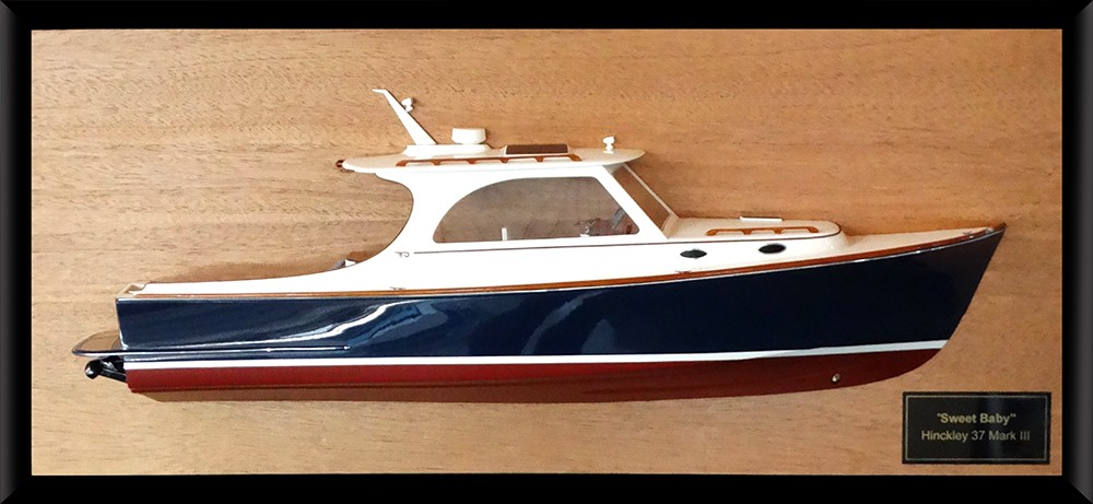 Custom Half Models - Hinckley - Hinckley Picnic 37 MK III half model - Abordage