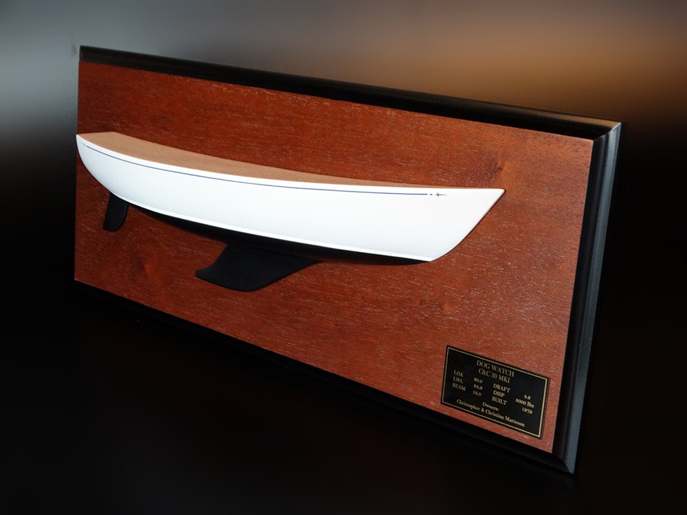 Custom Half Models - C&C Yachts - C&C 30 MKI half hull - Abordage
