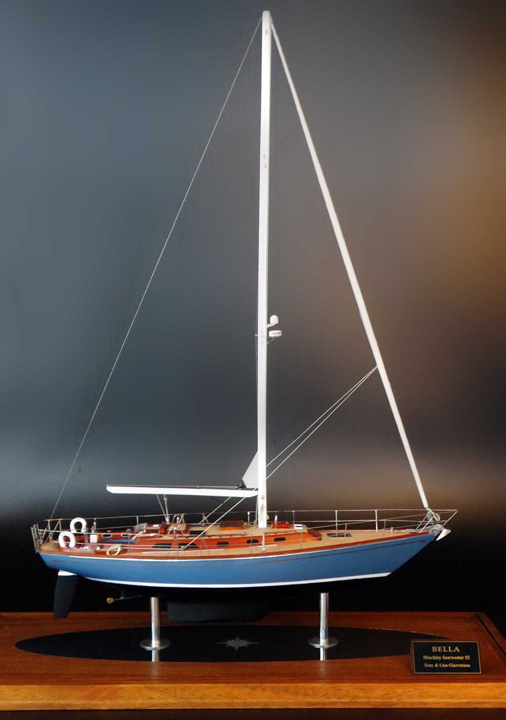 Custom Models - Hinckley - Hinckley Sou'Wester 52 custom model - Abordage