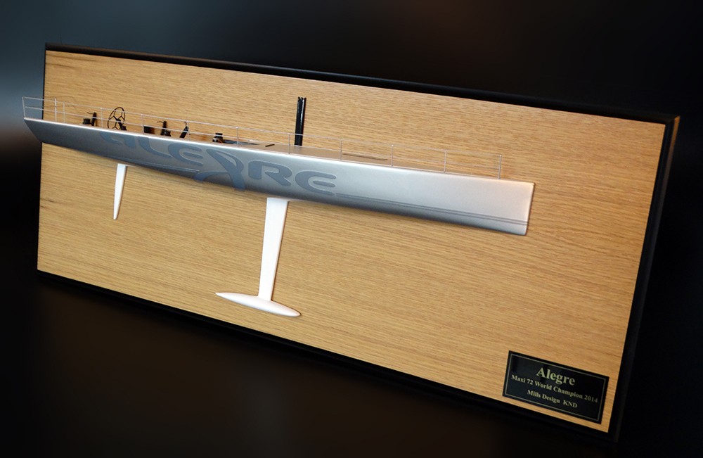 Custom Half Models - - Maxi 72 custom half model - Abordage